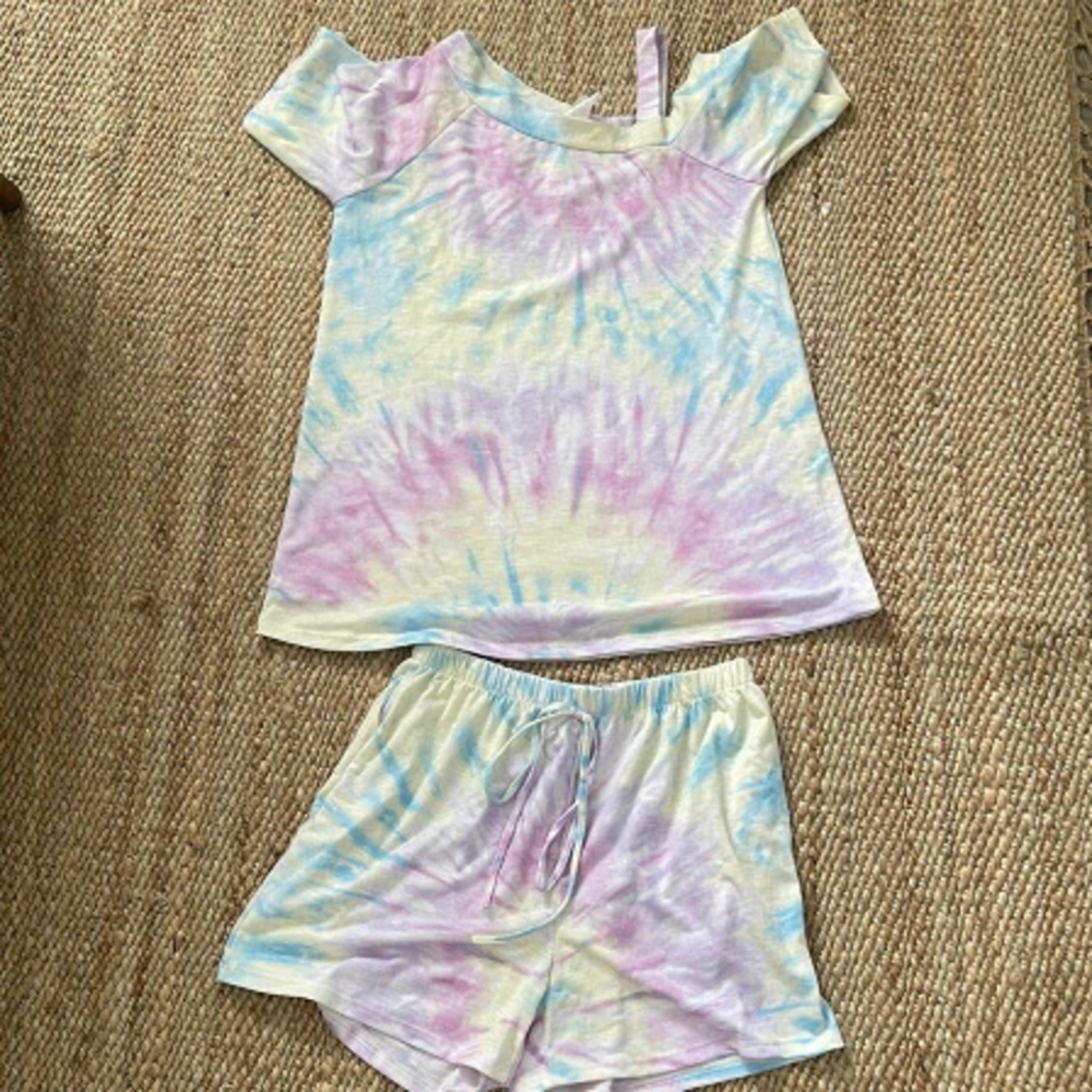 Tie dye lounge set